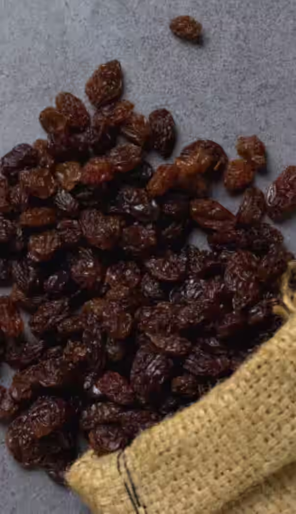 PREMIUM AFGHAN FRESH SEEDLESS BLACK RAISINS ( KALI KISHMISH )